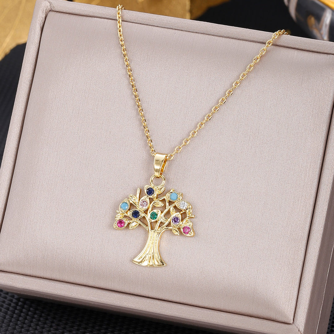 Tree-of-Life Charm Necklace