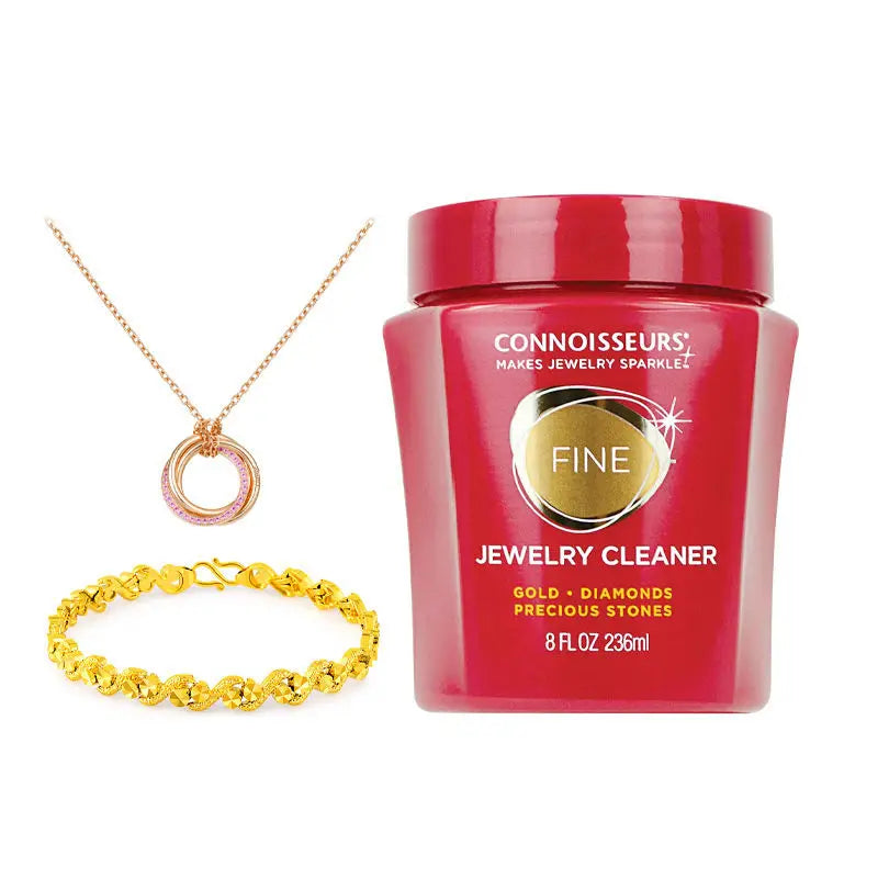 Fine Jewelry Cleaner With Dip Tray and Brush