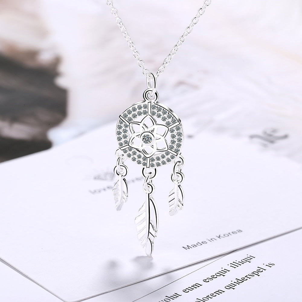 Dreamcatcher Pendant Necklace